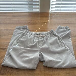 Marine Layer Saturday Jogger athletic Fit Light Grey Size medium